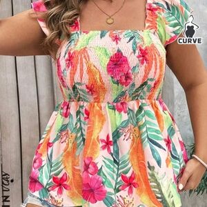 Summer floral shirt